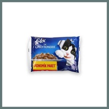 Felix Sığır Etli Kedi Pouch 4x85gr Ventra