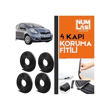 Toyota Yaris 2005-2010 4 Kapı Koruma Fitili Siyah Renk Numlas-a Kalite-nm2414