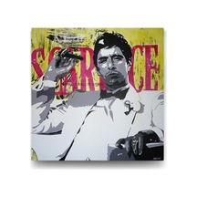 Pacino - Scarface Tablosu 126 X 55-3 Parçalı