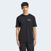 Adidas Novelty Bowl Grafik Erkek Siyah Antrenman T-shirt Jz5036