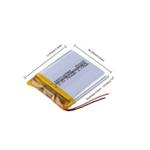 Lipo Polimer 503337 Lityum 3.7v 750mah Weewel Kamera Polimer Pil