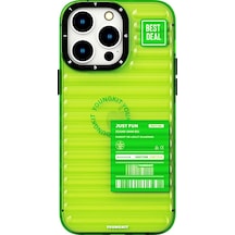 İphone 14 Pro Uyumlu Kılıf Şeffaf Renkli Tasarım Youngkit Fluorite Serisi