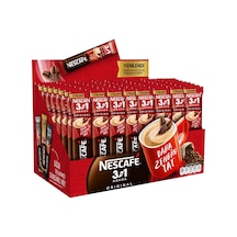 Nescafe 3'ü 1 Arada Kahve 56x17,5 G - Pratik Ve Lezzetli Çözüm 3'li Ekonomik Paket - 3 Adet Tarı Çekirdek Kahve