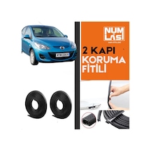 Mazda 2 2007-2012 İki Kapı Koruma Fitili Siyah Renk Numlas-a Kalite-nm2654