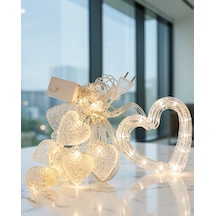 Led Kalp Neon Lamba Dekoratif Gece Işığı Uczzzkalpşeklindeled-4 Çok Renkli