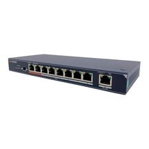 Haıkon 8 Port 8 X Poe Ds-3e0109p-e 10/100 Fast Ethernet Poe Switch 123w