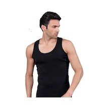 Tutku 0101 Erkek %100 Pamuk Penye Atlet Siyah