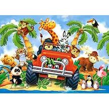Castorland 60 Parça Safari Puzzle