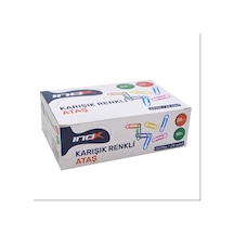 İnox Renkli Ataş 28mm 50 Li - 6 Kutu