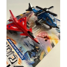 Sürtmeli Uçak Ve Helikopter Seti 2' Li Set 19x12 Cm