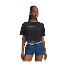 Under Armour Crop Kadın Tişört SIYAH Under Armour Crop Kadın Tişört SIYAH