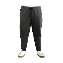 Mode Xl Büyük Beden Eşofman Altı Darpaça Zippered 22501 Antramelanj 001