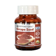 Sepe Natural Grape Seed Extract Üzüm Çekirdeği Eki Toz 50 G Sepe Natural Grape Seed Extract Üzüm Çekirdeği Eki Toz 50 G