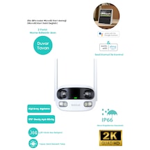 Botslab Smart W302 Outdoor Kamera 3K / Çift Yönlü Ses / 170°/ Akıllı İnsan Takibi