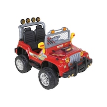 Aliş 504K Mega Off Road 12 V Uzaktan Kumandalı Akülü Jeep Kırmızı