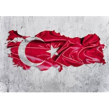 3 Boyutlu Türkiye Haritası Duvar Kağıdı