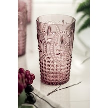 Akrilik Mürdüm Tekli Uzun Bardak & Su Meşrubat Bardağı750 ml ( Büyük Boy & Cam Değildir )