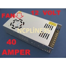 Elektrik Panalleri Için 12V 40A Metal Kasa Akım Korumalı Adaptör (305693649)