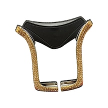 Wisdomselect Bling Telefon Sahibi Evrensel Ayarlanabilir Araba Telefonu Altın Altın Torpido Üstü Y31u84