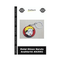 Özel Üretim Anime Aksesuar Koleksiyon Hediye Metal Dönen Naruto Anahtarlık Alk3092