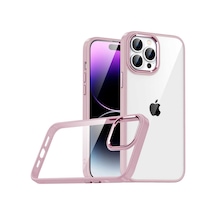 Ardemix Apple Uyumlu iPhone 14 Pro Max Flora Kılıf-rose Gold Rose Gold
