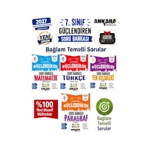 2027 7.sınıf Güçlendiren M-t-f-p %100 Maarif Bağlam Temelli Yeni Müfredat Soru Bankası Seti+kronometre 4 Kitap