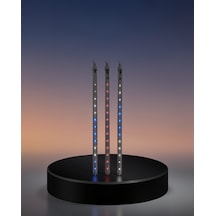 Dekoratif Led Meteor Işık 10'lu Çubuk Seti Uczzz10çubukludekorled-3 Çok Renkli