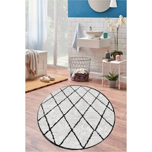 Chilai Home Creix Çap 100x100 Cm Banyo Halısı Djt Renkli