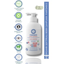 Pureseed Natural Organik Sertifikalı Bebek Şampuanı - Parfümsüz - 400 Ml
