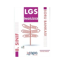 LGS 8. Sınıf İngilizce Soru Bankası Çapa Yayınları