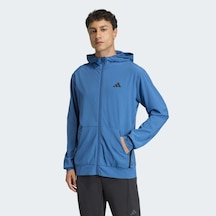 Adidas Ka4825 D4t Hybrıd Fz H Erkek Eşofman Üstü Mavi