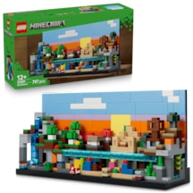 LEGO® Minecraft® Mini Biyomlar 21589 - 12 Yaş ve Üzeri Çocuklar için 5 Mikrofigür İçeren Dekoratif Oyuncak Yapım Seti (797 Parça)