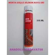 Würth Koyu Gri Renk Silikon Güçlü Silikon Antrasit 310 Ml Germany Antrasit - Gri - Koyu Gri