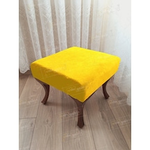 Ayak Ucu Kapı Önü Antre Düz Bench Puf Ceviz Ayak Karışık