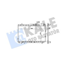 Kale 362730 Radyatör Kıa Cerato 1.5crdı 05 Mt Brazıng 375x668x26 Su Radyatörü 253102f500 -