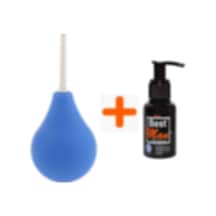 Truva Shop Anal Douche 160 ML Anal Temizleme Pompası + Cabs 55 ML Kaydırıcı