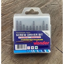 Wonder İmpact Pro Tork15 Mıknatıslı Tork Uç Seti Tork Uç Takımı T15mm 10pcs