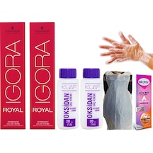 Igora Royal 0 - 88 Kızıl Yoğunlaştırıcı 2Adet Oksidan 30Vol 2Adet