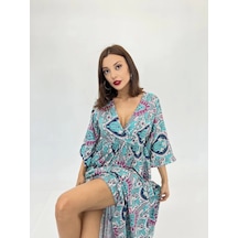 Defymoda 7035 Elbise-mint Mi Nt Mint