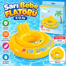 Sarı Bebe Flatörü 70 Cm. 6-12ay Belirtilmemiş