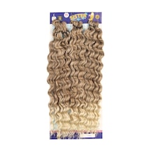 Afro Dalgası / Küllü Kumral / Platin Ombreli 12/613 - Mydr-463176 Çok Renkli