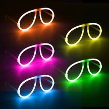 Mey İthalat Neon Glow Fosfor Gözlük Festival &amp Parti 12&amp 39 Li Set Diğer