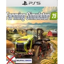 Farming Simulator 25 Playstation 5 Uyumlu Dijital
