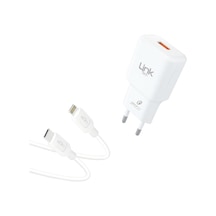 Linktech T456e Eco Pd20w Type-c To Lightning Kablolu Şarj Aleti Set
