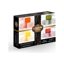 Karışık Aromalı Lokum 350g Bodrum Mandalina & Gül & Nane