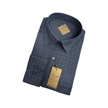 Eren Style Linen Keten Klasik %100 Cotton Uzun Kollu Terletmeyen Gömlek Antrasit