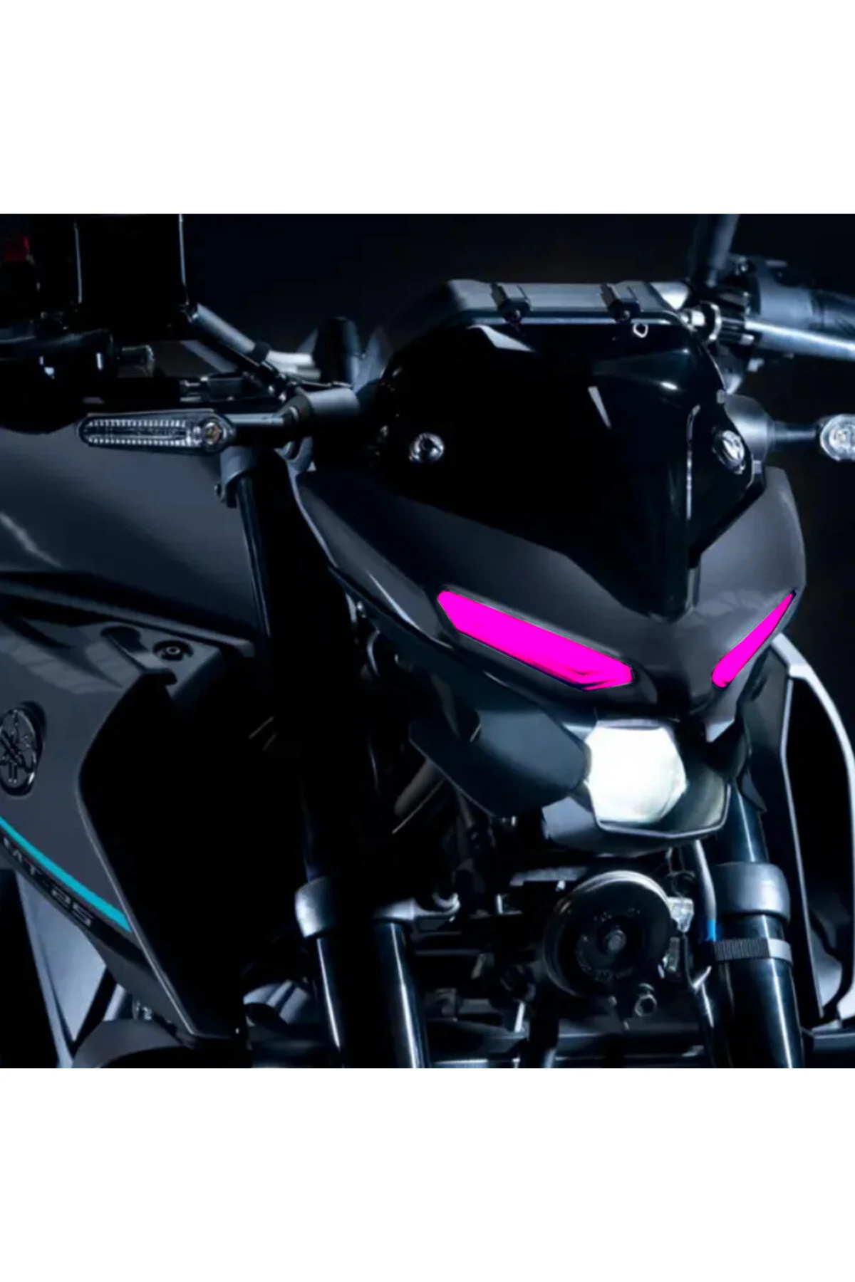 Yamaha Mt-25 Pembe Far Sticker