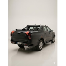 Navara,l200,ranger Tarzı Çift Kabinli Araçlar İçin Rollbar Mat Siyah Montaj Vidalı