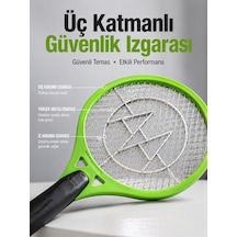 Böcek Önleyici Elektronik Sinek Öldürücü Üç Katmanlı Güvenlik Izgarası Yeni Nesil - Lisinya
