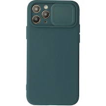 Nettech Apple  Uyumlu  iPhone 12 Pro Kızaklı Kamera Korumalı Arka